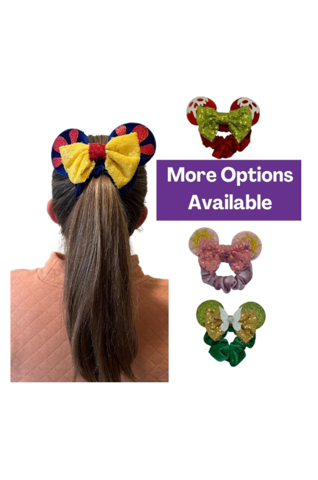 Character Scrunchies- Pick Your Style!