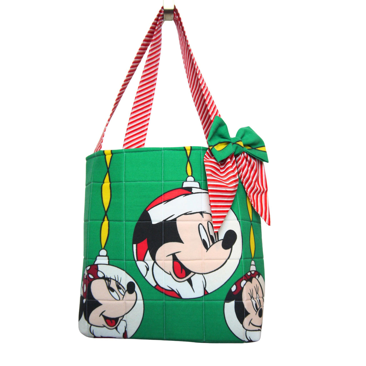 Christmas Ornaments Mickey Tote Bag