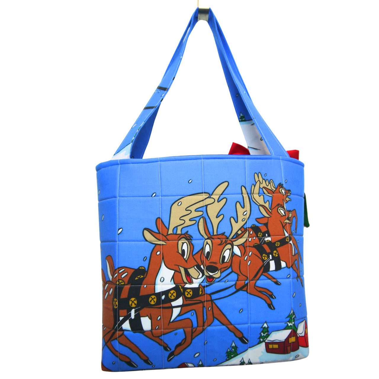 Santa Mouse Tote Bag