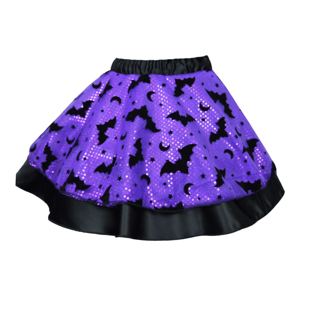 Halloween Bats Royalty Skirt