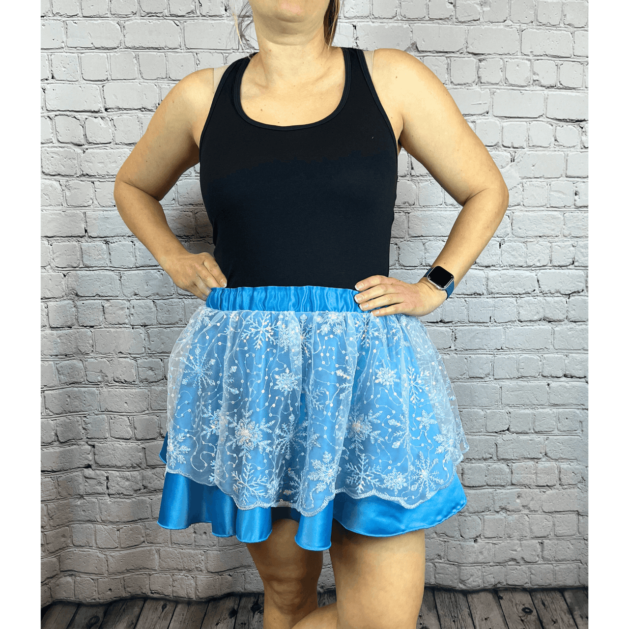 Snow Queen Snowflakes Royalty Skirt
