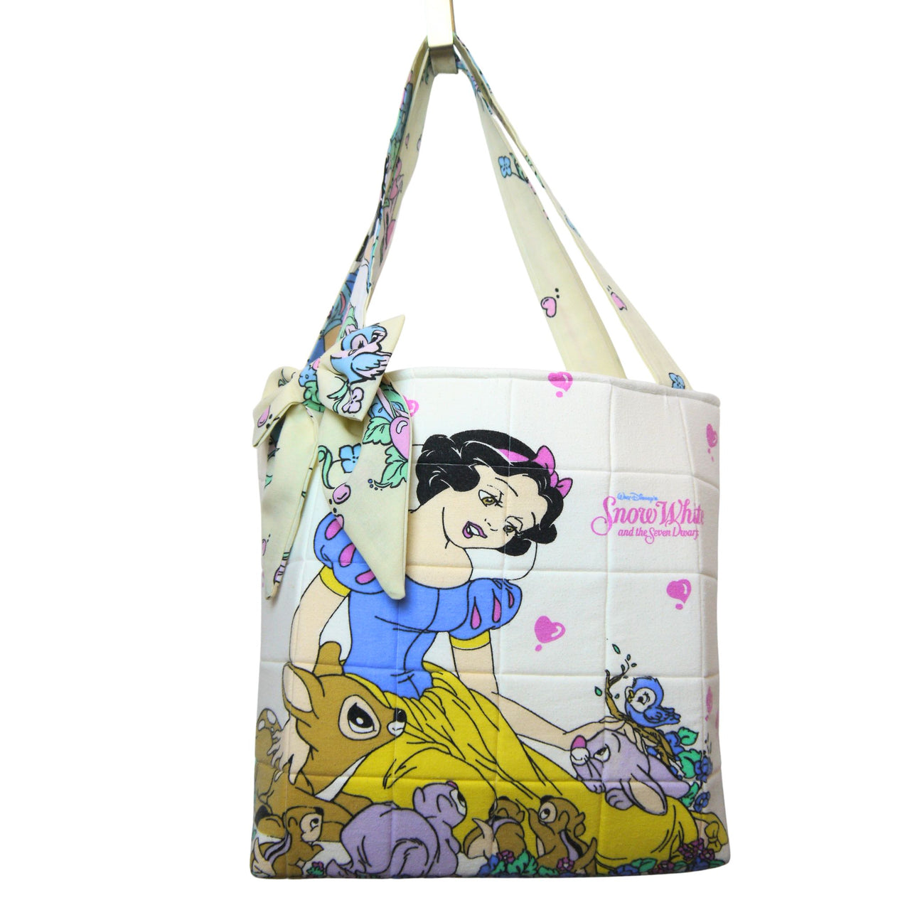 Snow White Animal Tote Bag