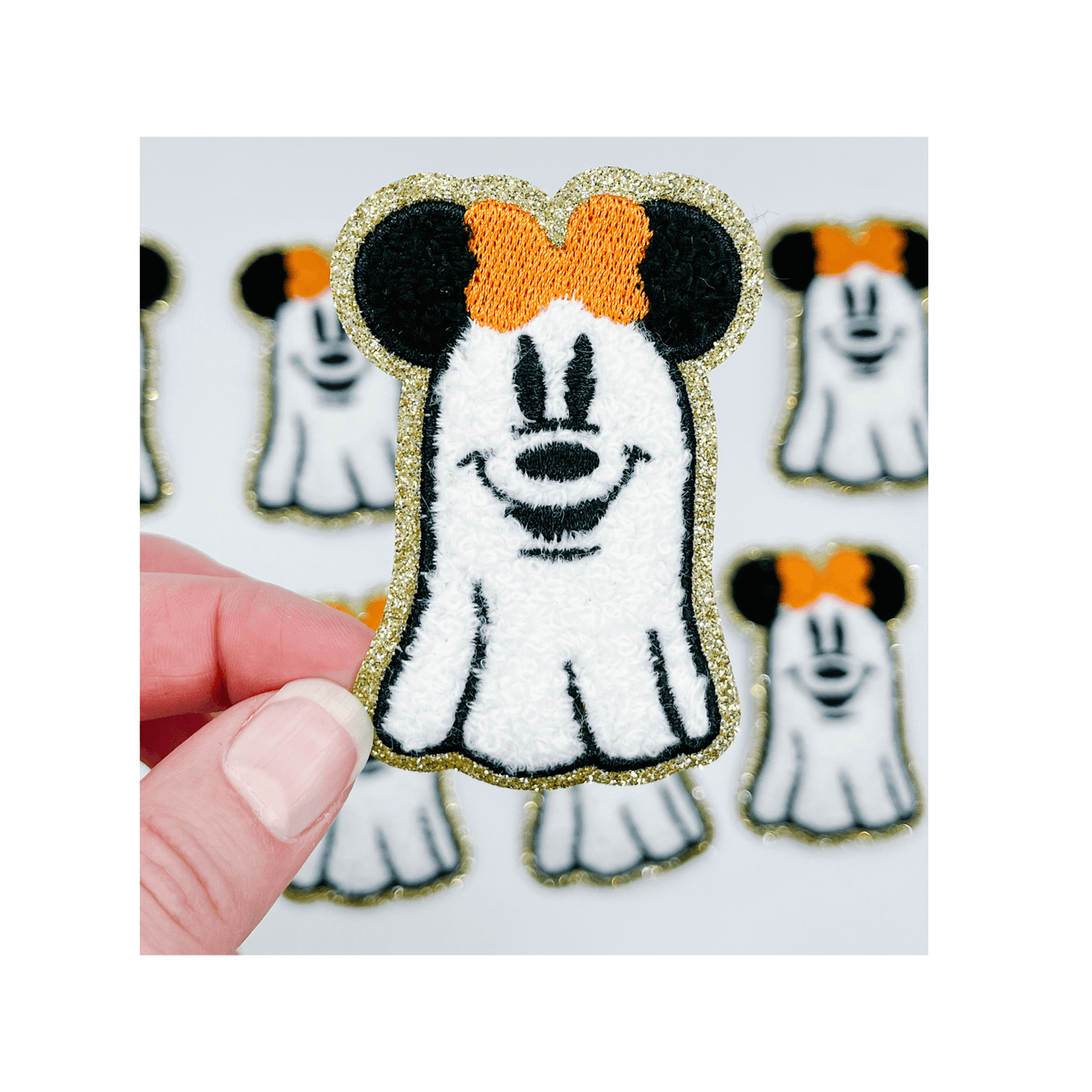 Ghost Miss Mouse Patch