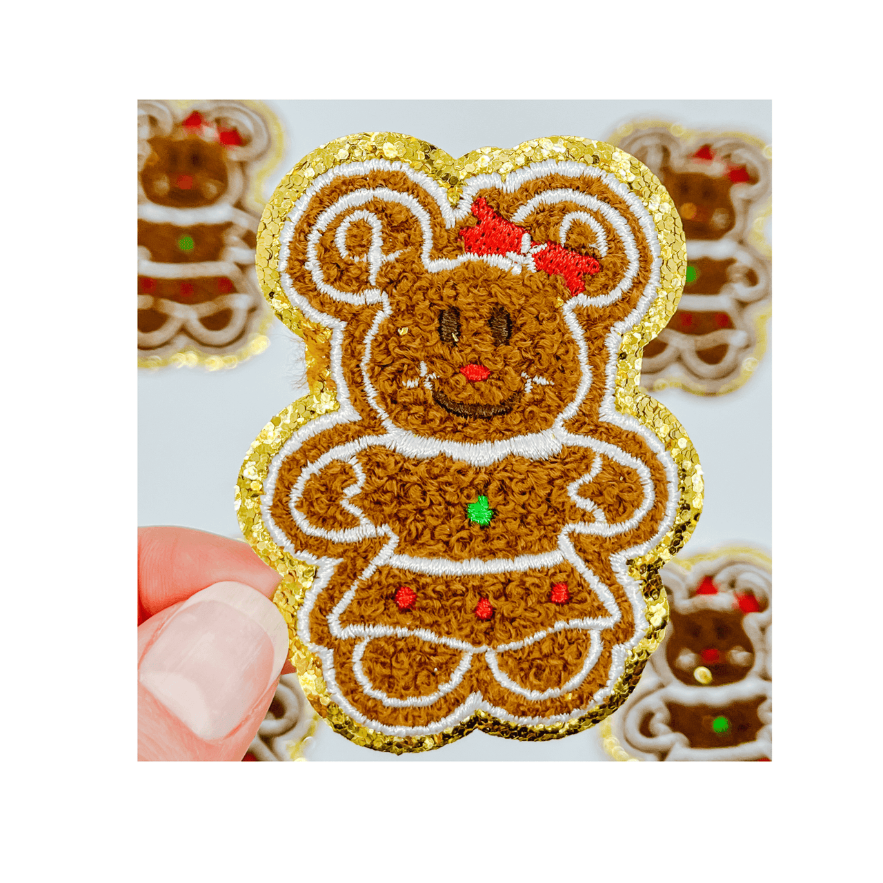 Gingerbread Miss Mouse Mouse Patch