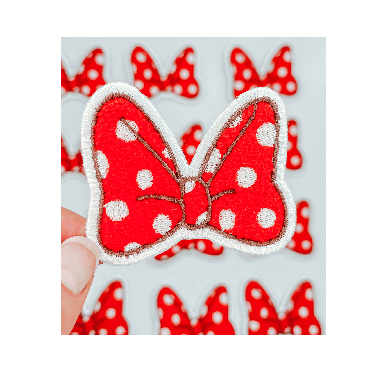 Red Bow Patch