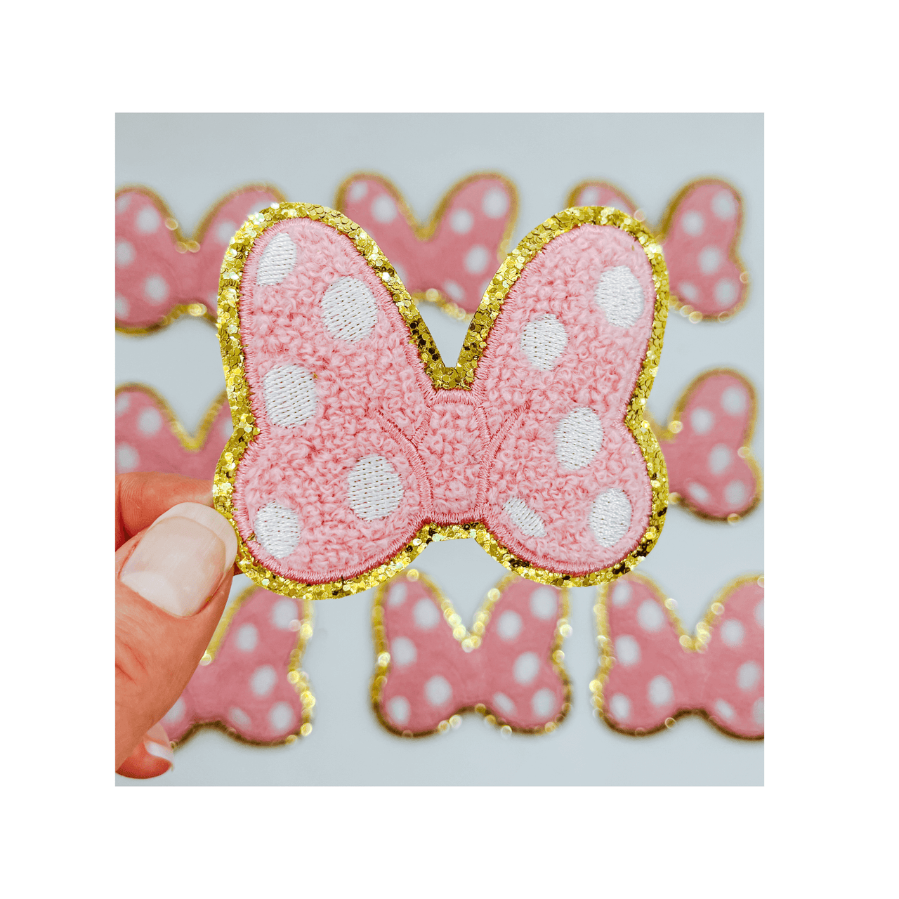 Pink Bow Patch