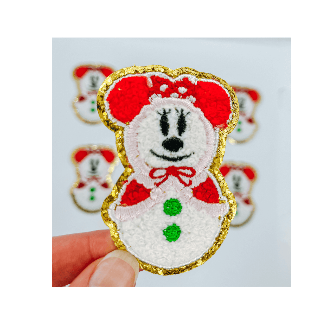 Snowgirl Miss Mouse Patch