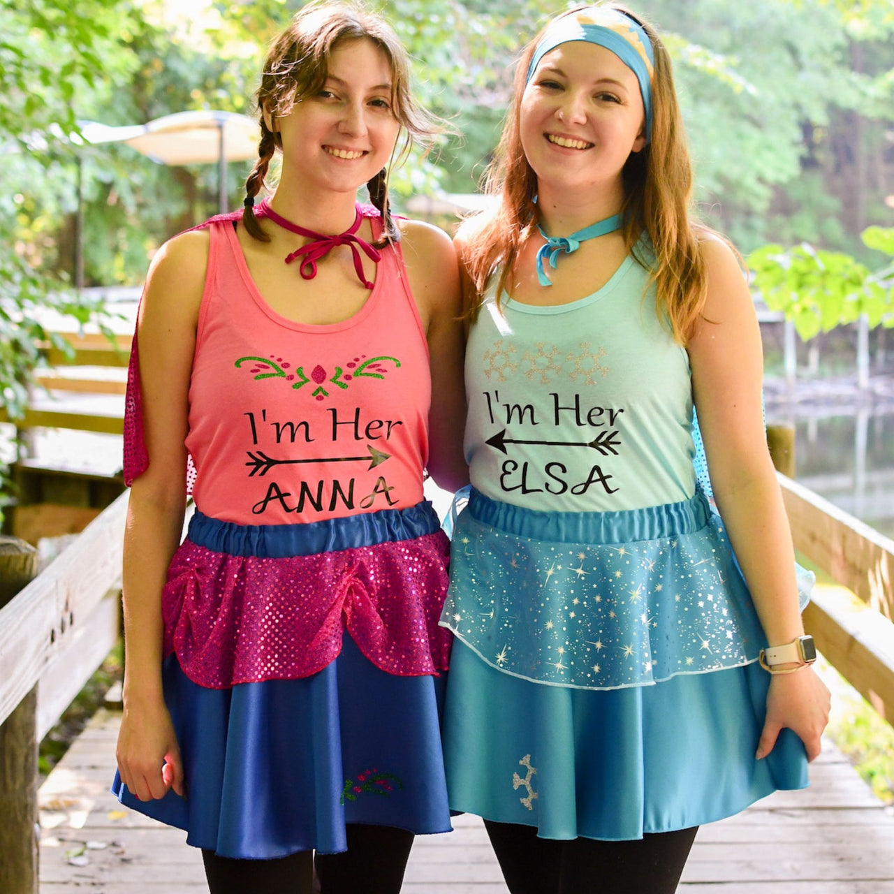Matching Sisters Sparkle Tank Tops
