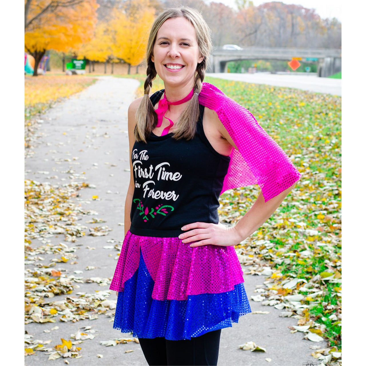 Sister Princess Sparkle Running Skirt