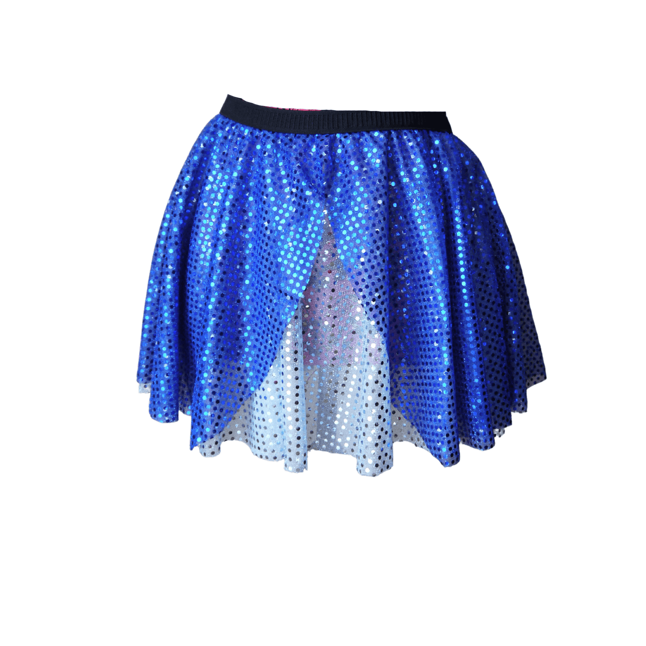 Blue Fairy Godmother Sparkle Running Skirt